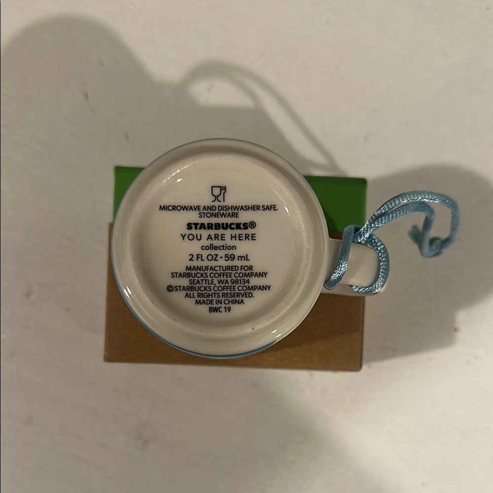Starbucks Taipei you are here Ornament Mug - Picture 5 of 7